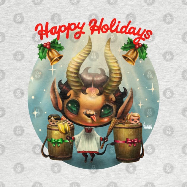 Kawaii krampus by Kurono 